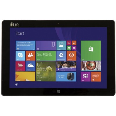 iLife ZED Book Notebook - Intel Atom Z3735G, 10.1 inch, 1GB RAM, 32GB, Win10, Black