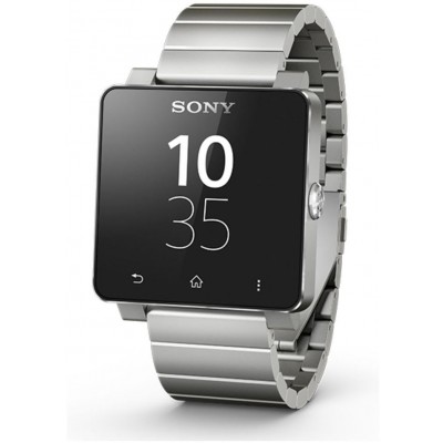 Sony SmartWatch SW2 with Silver Metal Bracelet